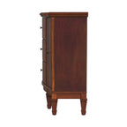 Meuble d'appoint 3 tiroirs 2 portes avec étagères réglables – 101,6x40,6x82,5 cm, 55,8 kg
