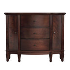Meuble d'appoint 3 tiroirs 2 portes avec étagères réglables – 101,6x40,6x82,5 cm, 55,8 kg