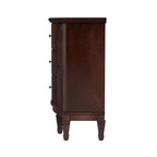 Meuble d'appoint 3 tiroirs 2 portes avec étagères réglables – 101,6x40,6x82,5 cm, 55,8 kg