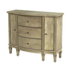 Meuble d'appoint 3 tiroirs 2 portes avec étagères réglables – 101,6x40,6x82,5 cm, 55,8 kg